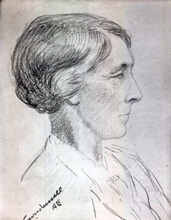 Drawing of O’Connor’s mother, Minnie, by poet Goerge Russell (AE)