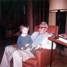 O’Connor with his daughter, Hallie Og