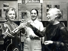 Eileen O’Casey (wife of Sean), Harriet (O’Connor’s wife), Peggy Macken (wife of Walter), Abbey Theatre 1971