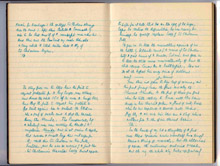 Pages from an O’Connor notebook
