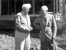 With Robert Frost